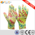 SUNNYHOPE moda Pu guantes de jardín DMF guantes de jardín gratis